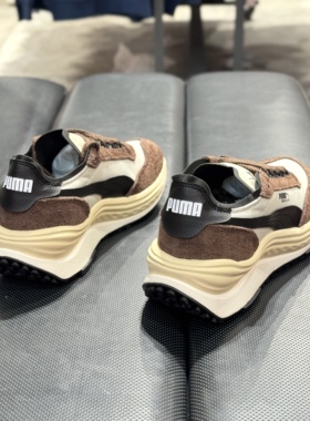 彪马PUMA新款男女情侣翻毛皮休闲运动鞋缓震透气低帮跑步鞋403301