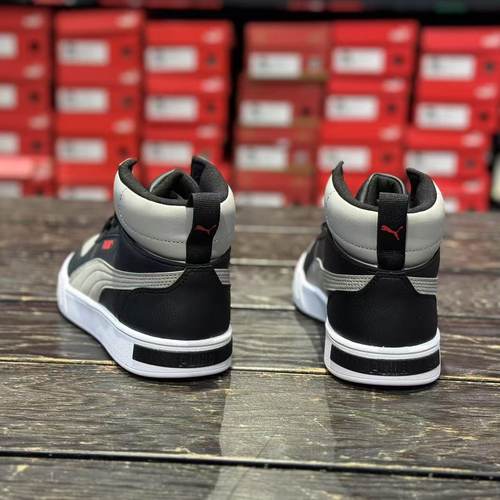 彪马男女款经典高帮拼色休闲板鞋