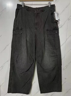 VANS春秋季深灰色新款百搭舒适情侣款休闲运动牛仔裤VN000QQU6ZA