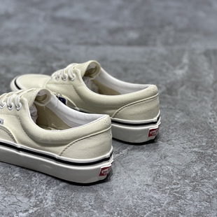 vans范斯安纳海姆era米白色休闲运动帆布潮流舒适板鞋VN0A2RR1QWP