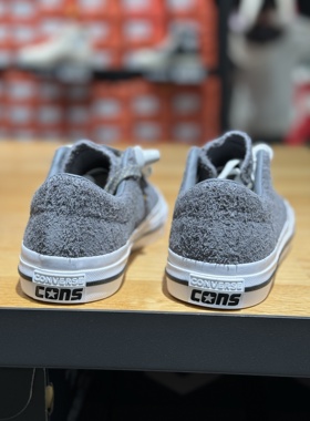 匡威Converse新款男女情侣星箭低帮翻毛皮休闲运动板鞋A05324c