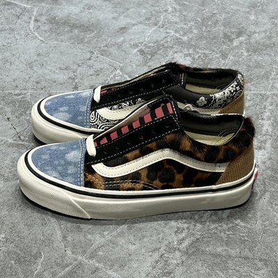 Vans Style36马毛豹纹灯芯绒拼接休闲舒适低帮板鞋子VN0A54F30FP