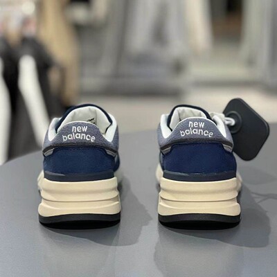 New Balance NB 新款男女同款蓝色低帮缓震复古休闲运动鞋U997RHB
