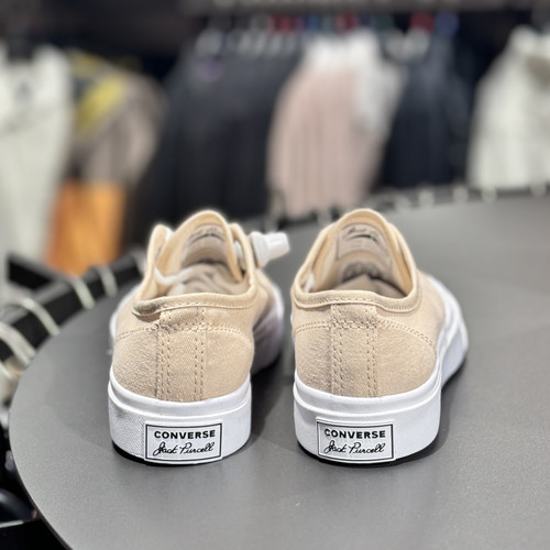 CONVERSE匡威新款男女情侣款卡其色运动低帮休闲帆布鞋 A11569c