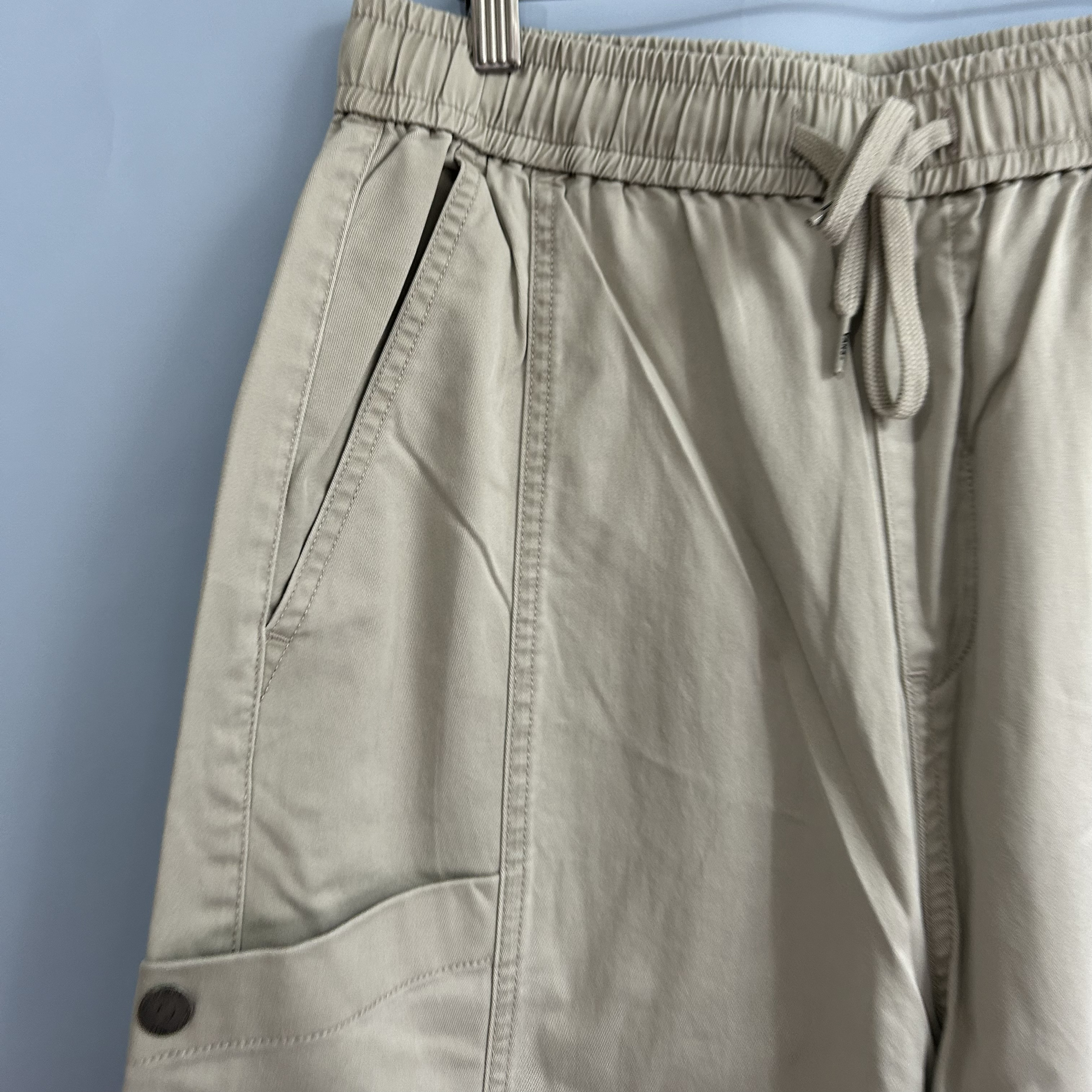 Vans 夏季新款浅灰色休闲百搭抽绳系带长裤男女同款VN000NF3ZUJ