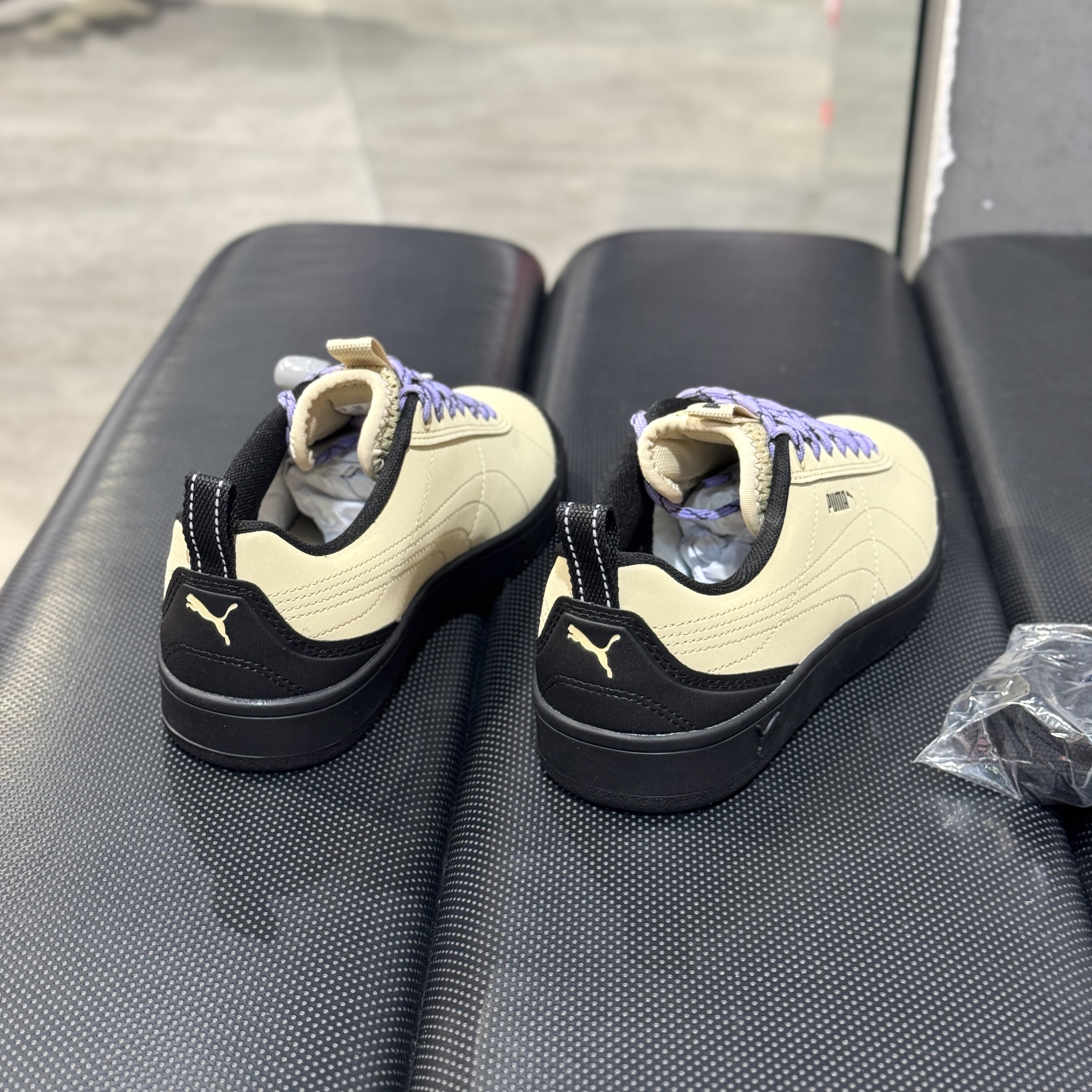 PUMA彪马Terra男女情侣户外风复古贝壳头皮质撞色休闲板鞋408705