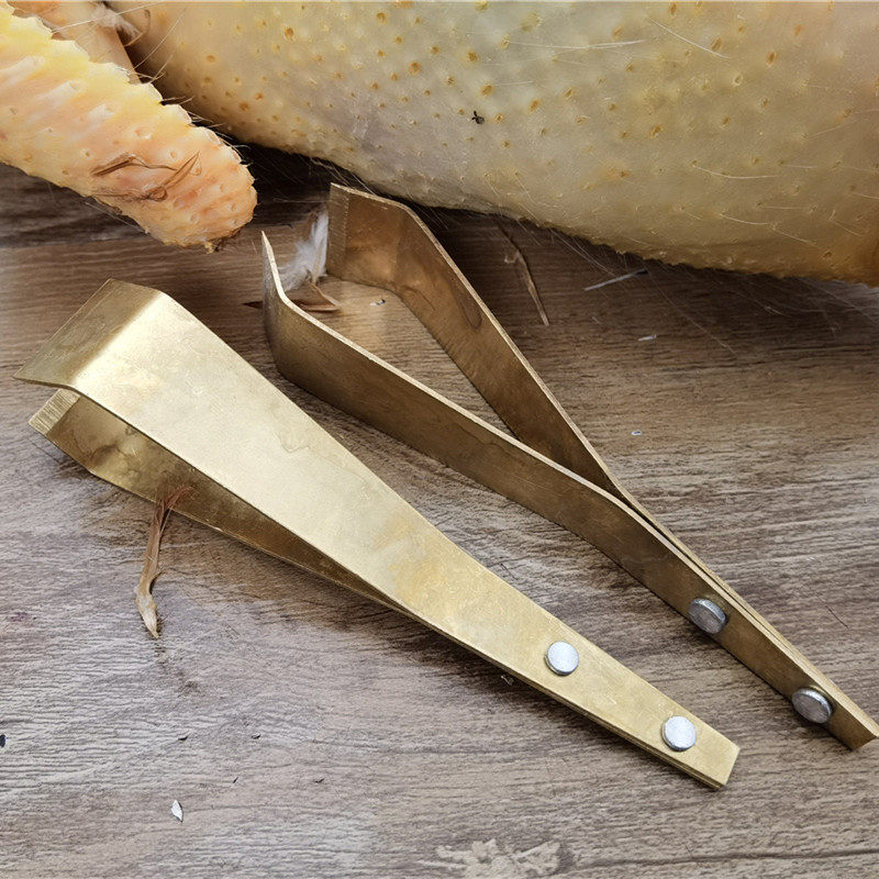 兰妹子拔毛神器鸡毛鸭毛夹子猪毛镊子捏猪毛夹子拔鸭毛神器拔毛器