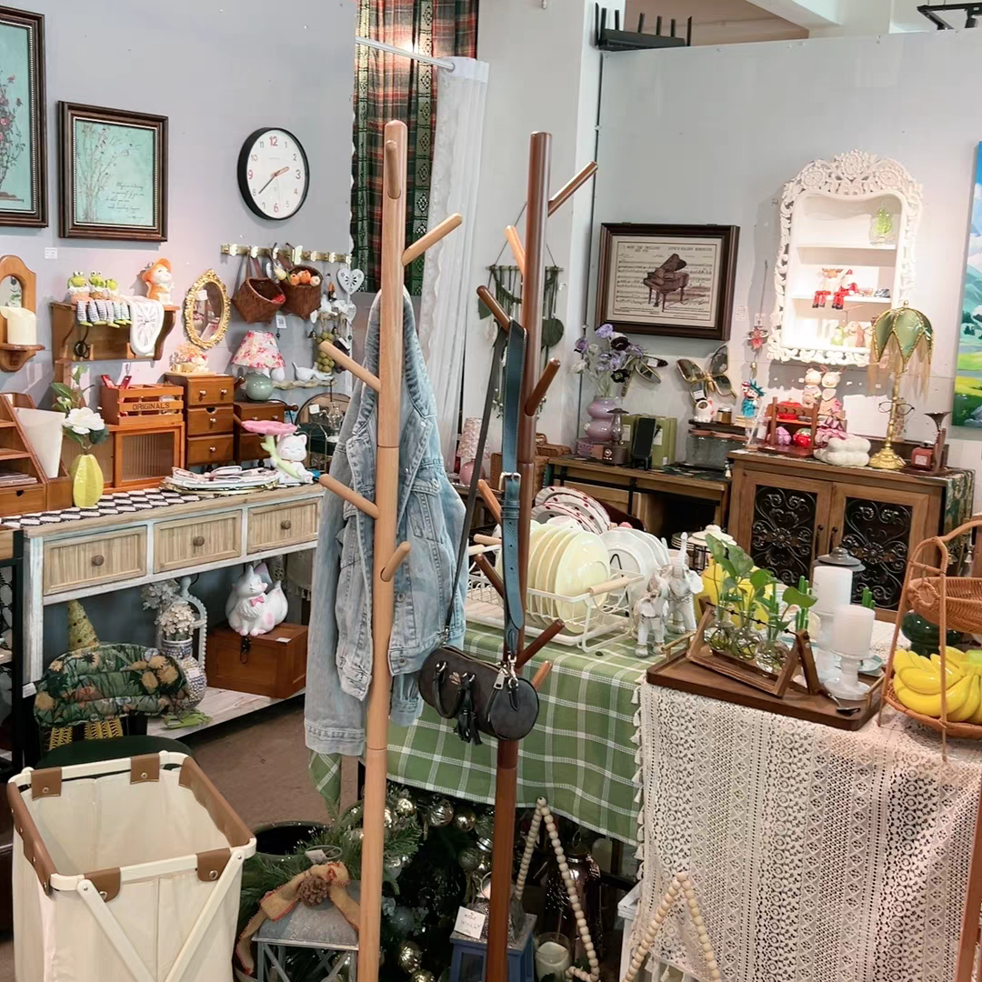 榉木落地衣架176cm,收纳整理,衣帽架,淘宝优惠券,粉丝福利购,淘宝优惠卷