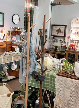 榉木落地衣架176cm