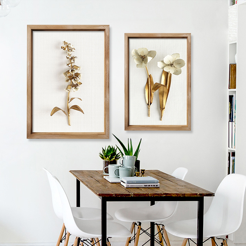 【简单好看的装饰画~】美式复古做旧木挂画~简约沙发背景墙装饰画