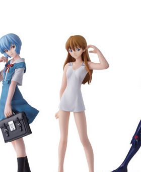 EVA福音战士万代盒蛋手办凌波丽明日香渚薰碇真嗣真希波正版散货