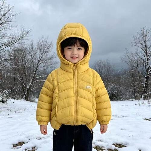 儿童秋冬季排骨款棉服外套