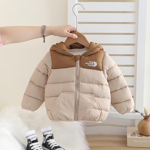 儿童秋冬季轻薄款外套宝宝冬装男童外穿棉袄小童羽绒棉衣婴儿棉服