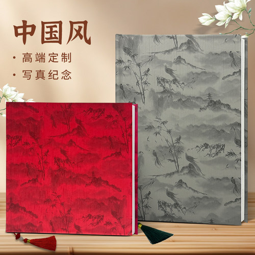 古风写真相册定制家庭儿童艺术照片书中国风汉服闺蜜旅游影集制作