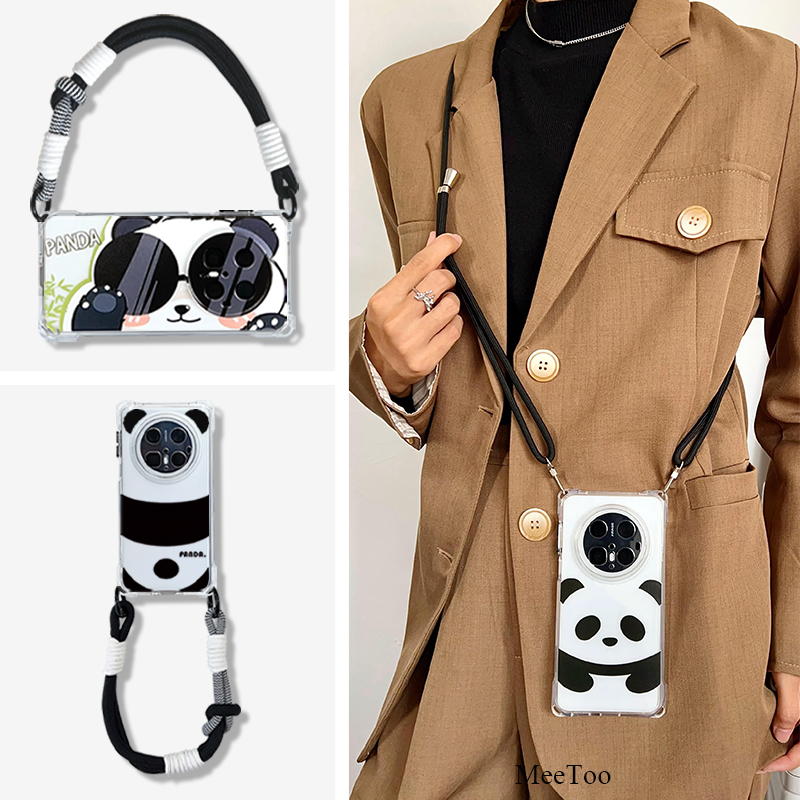 挂绳斜挎全包防摔华为mate70pro