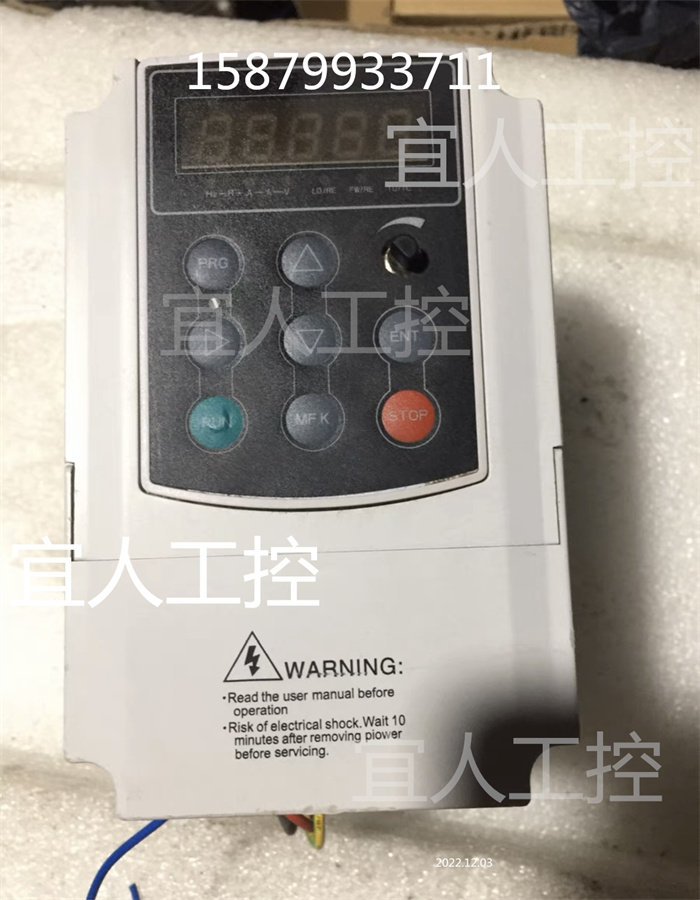 欧纶变频器OD6M-1R5GS2单相220V-1.5KW,拆机二手 功能正常