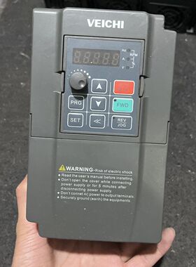 VEICHI伟创变频器AC60E-T3-3R7G三相380V/3.7KW二手 功能正常包好