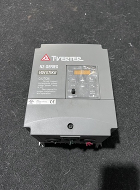 台安N2-SERIES变频器N2-401-H3 0.75KW 440V N2-401-M 二手9新