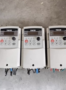 TECO东元变频器7300CV单相220V 0.4KW功能正常JNTHBCBAR500BC-U-