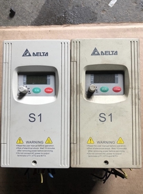 原装拆机台达S1变频器1.5W/380V VFD015S43A 功能包好 实拍 质保