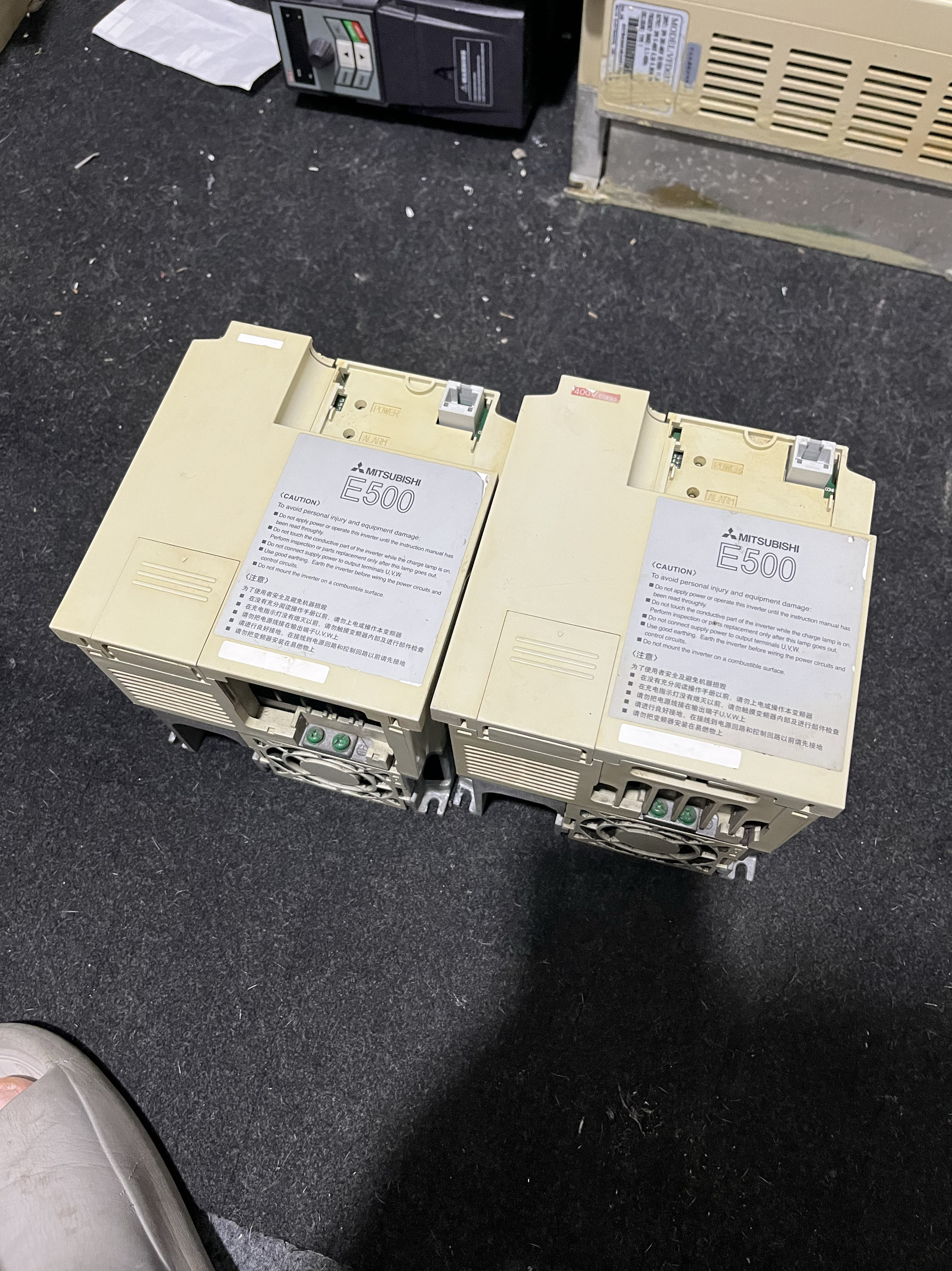 三菱E500变频器2.2KW 380V FR-E540-2.2K-CH 二手拆机件 功能包好