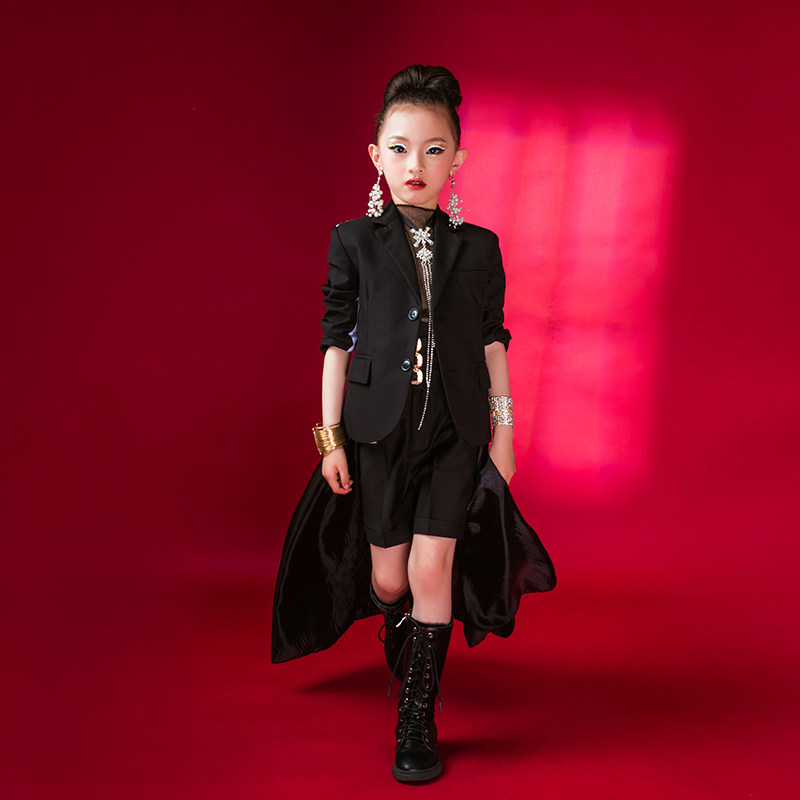 t皖君高端模特走秀t台战队礼服