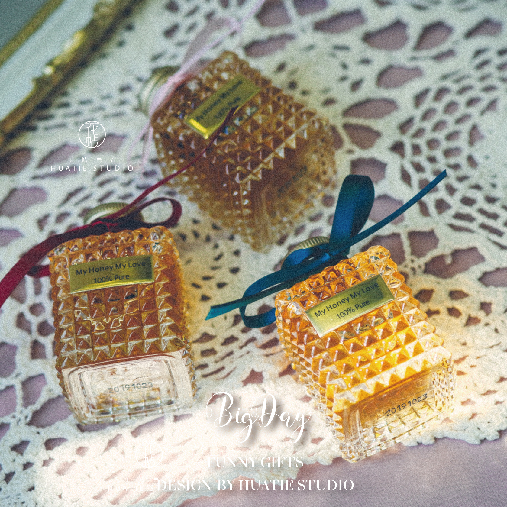 花帖新品3D钻石切面亚克力金属标结婚婚礼伴手礼蜂蜜喜蜜回礼高档在类目 传统滋补营养品, 蜂产品, 其它蜂产品中 - 来自Buy2taobao.com提供专业的淘宝代购服务