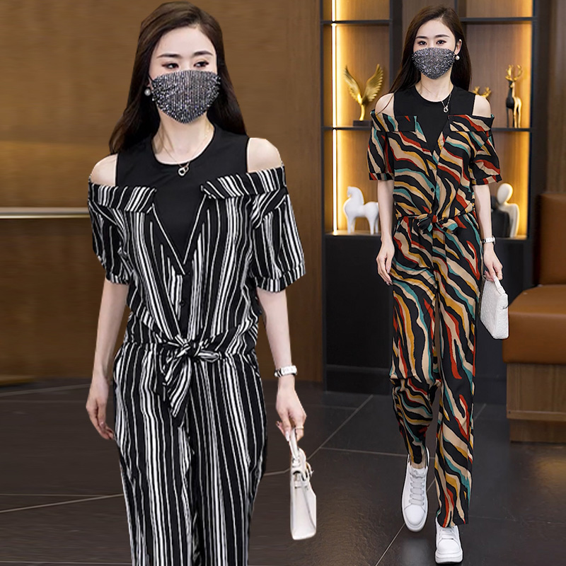 时尚套装涤纶2024年夏季