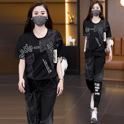 休闲运动套装棉2024年夏季
