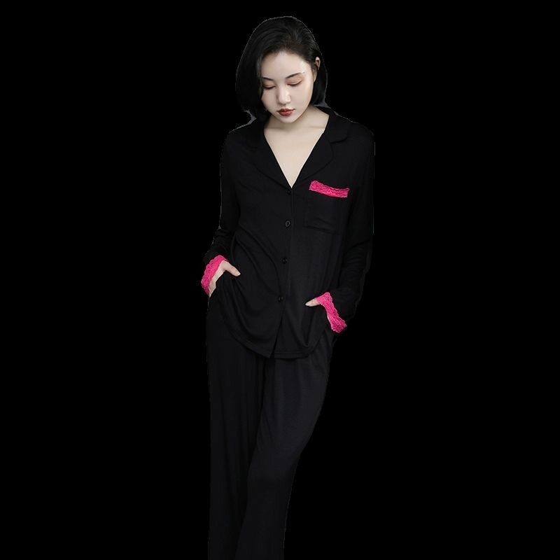睡衣女春秋季高级感时尚宽松休闲