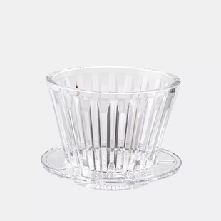 泰摩 冰瞳B75手冲咖啡滤杯 金龙杯 蛋糕滤杯平底滤杯家用咖啡器具