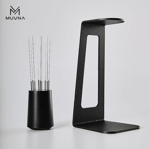 Muvna磁吸咖啡布粉针搅粉意式手冲咖啡均匀布粉器搅粉打散结块