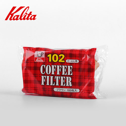 日本原装进口kalita扇形滤纸