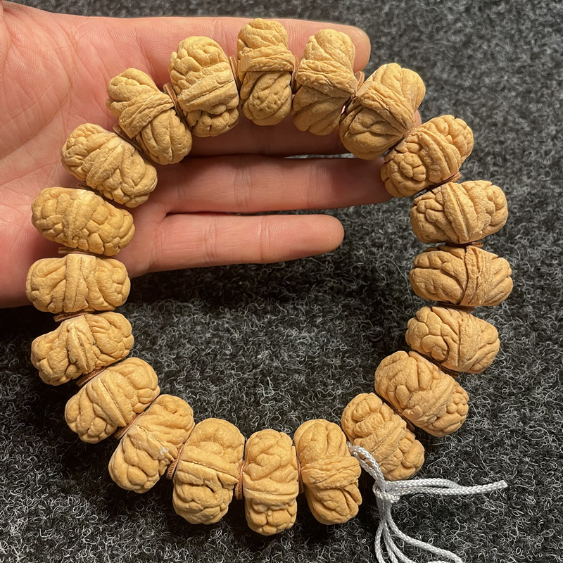 老树232425矮庄霸王龙桃核手串