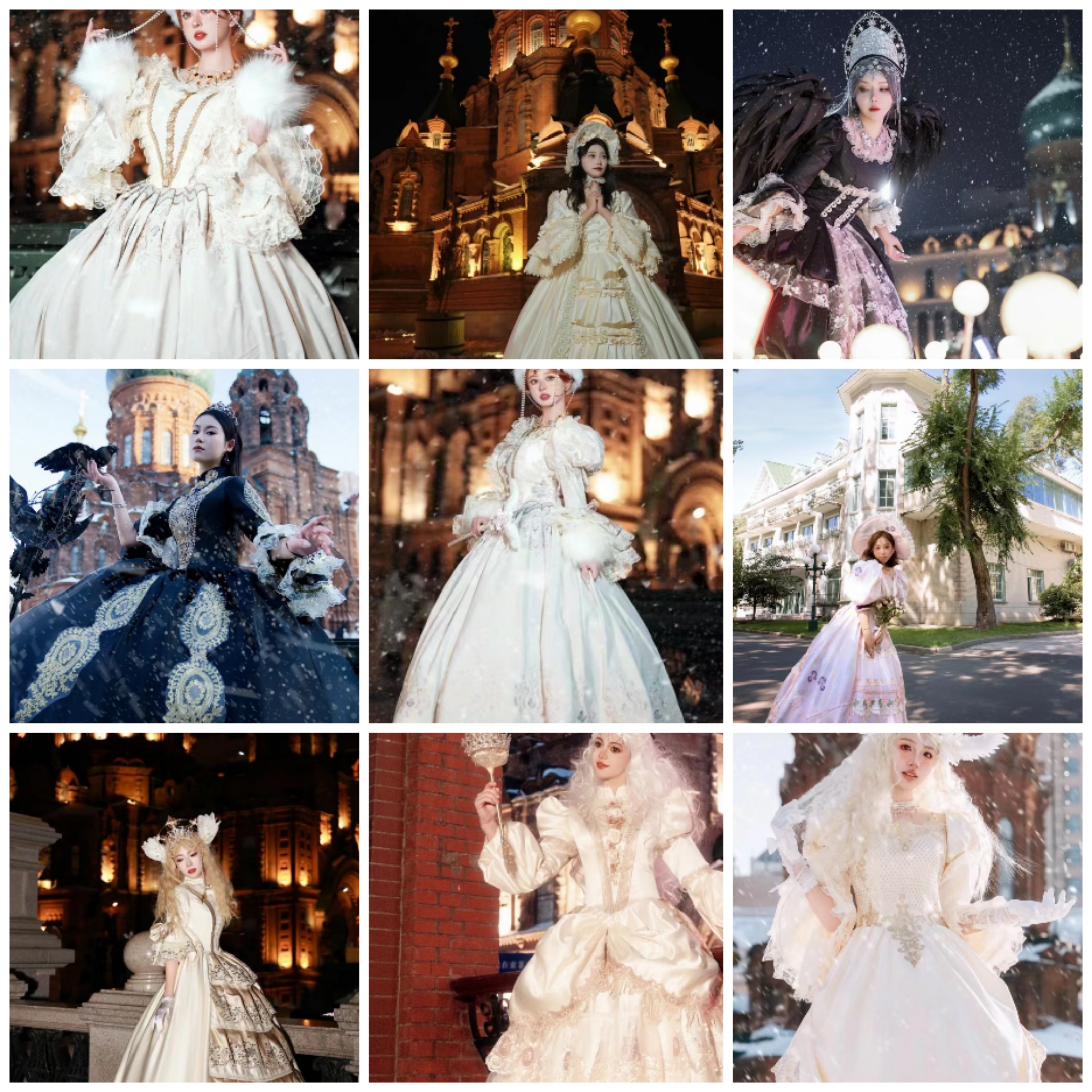 出租中世纪宫廷叶卡捷琳娜女王礼服裙伊丽莎白一世化妆舞会cos服