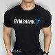 加减法劲夫仔同款 GYM鲨鱼男T恤运动弹力棉健身衣 gymshark短袖