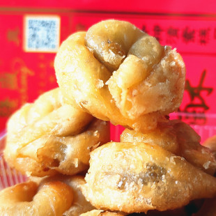 山东青州特产隆盛糕点燕窝酥绿豆酥传统老式糕点小吃纸包装400克