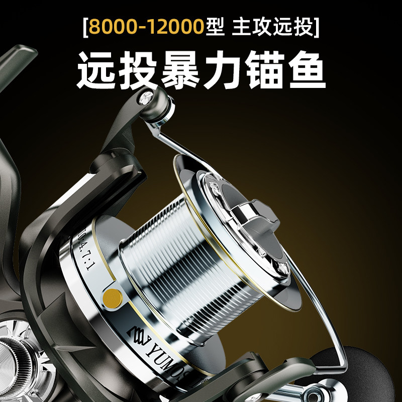 大物轮纺车轮12000型防海水渔轮