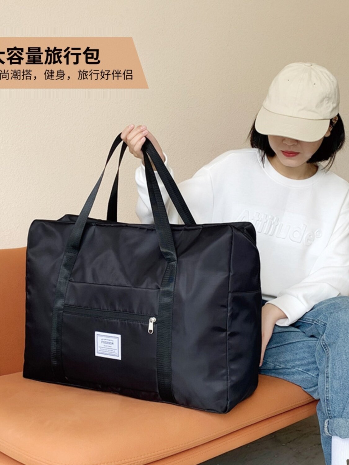 TRAVEL TRAVEL TRAVEL BAG LUGGAGE BAG CAN BE SET TROLLEY CASE LARGE-CAPACITY FOLDABLE TRAVEL BAG LUGGAGE BAG SUITCASE