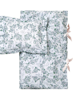 瑞典Garbo&friends  葡萄牙密织棉床品二件套 儿童枕套被套