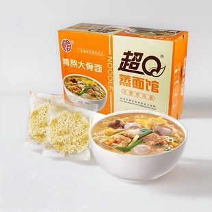 裕昌超Q非油炸鲍鱼鸡汤面精熬大骨面长寿面淮山面整箱装面条一箱