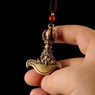 藏传纯铜不掉色金刚杵金刚降魔杵金刚钺刀法器吊坠饰品挂件