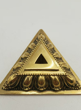 纯铜普巴撅金刚杵降魔杵橛底座