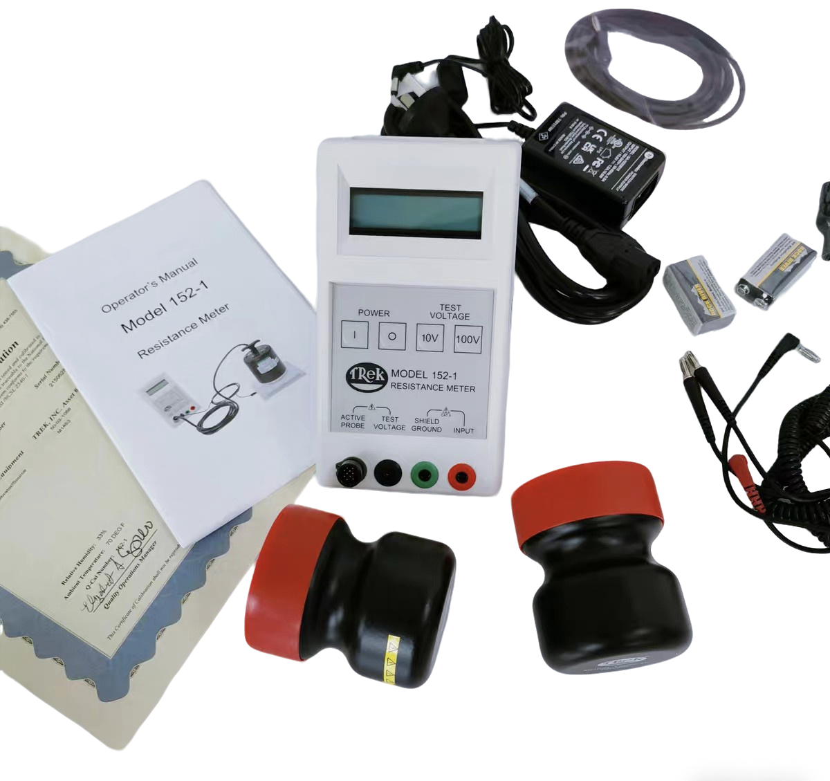 美国trek152-1表面电阻测试仪 152BP-5P防静电 152P-2P 152P-CR-1
