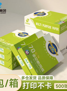 晨鸣A4打印纸复印纸70g整箱5包