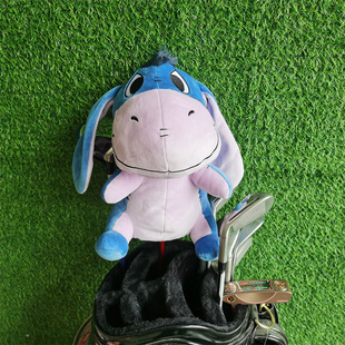 高尔夫球杆套伊尔驴一号木帽套毛绒1号杆头套发球木杆头保护套