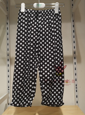 久岁伴儿童内衣特惠款女童家居服防蚊裤WDK27406C