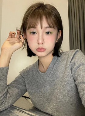 【大宇推荐】高品质爱心100纯羊毛小V领套头针织衫毛衣男女同款