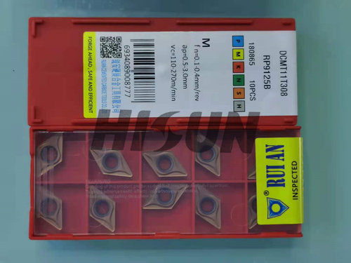 锐安数控刀片硬质合金DCMT070204 DCMT070208 RP9125B 不锈钢