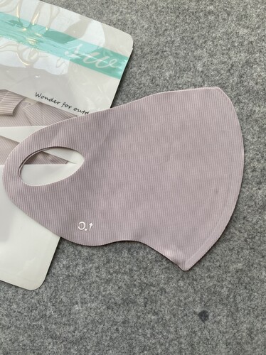 防晒口罩女夏季薄款户外防晒3D立体显瘦独立包装冰丝螺纹口罩
